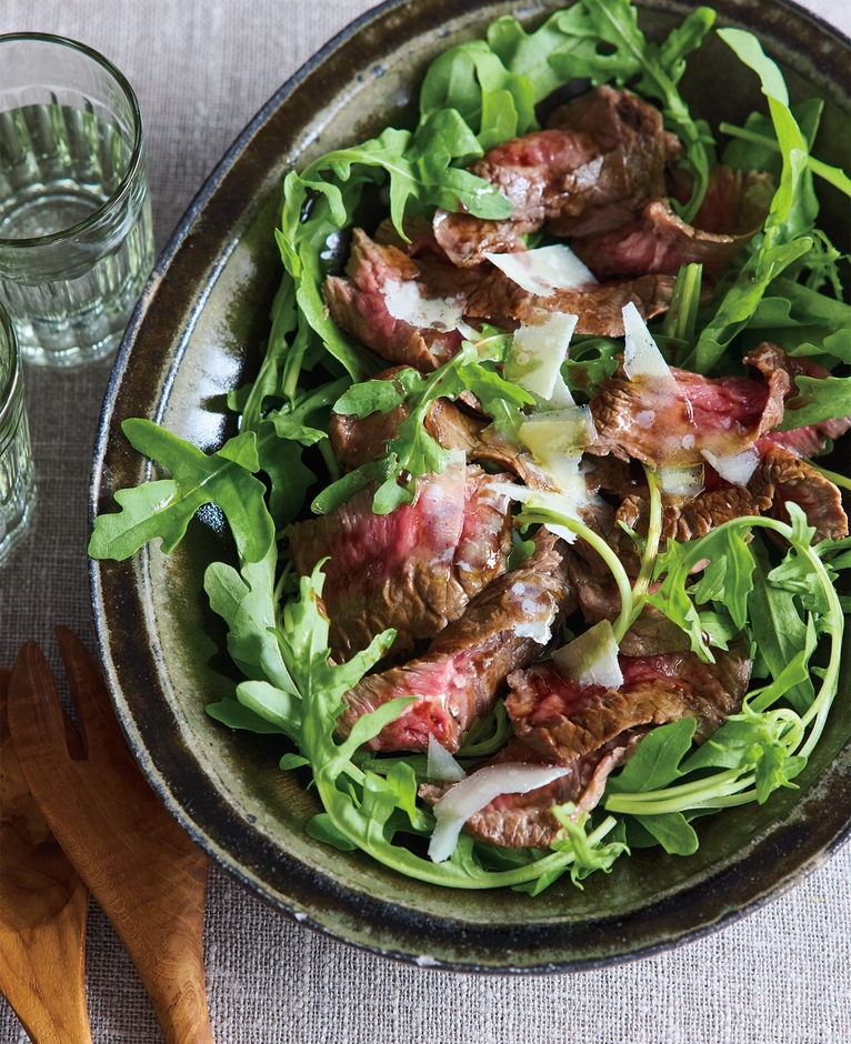 困ったらステーキ! イタリア風の「タリアータ」は、高級すぎない赤身肉で作るのがぴったりで、手抜きとは思えないごちそう感