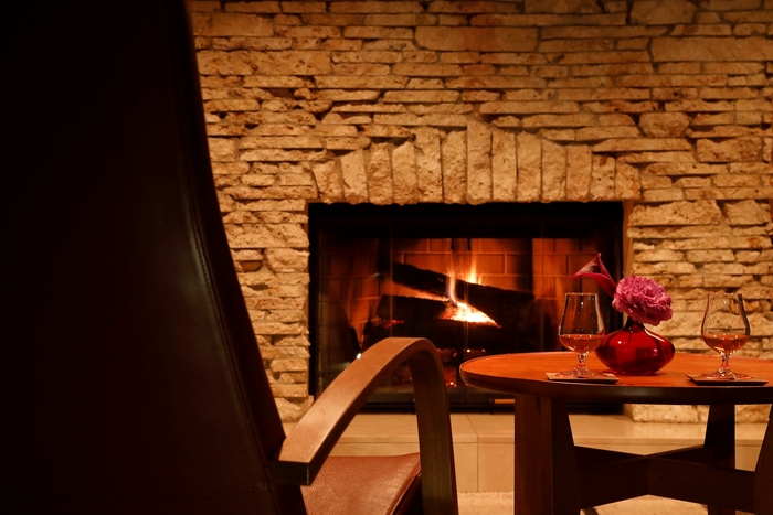 ホテル長楽館 客室暖炉