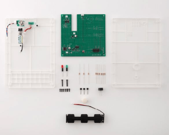 ​取付は、電⼦部品、16 点。