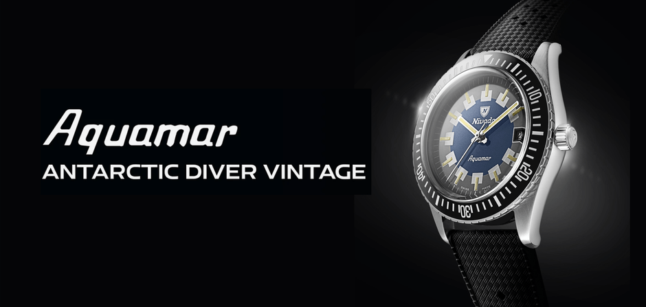Antarctic Diver Vintage Aquamar