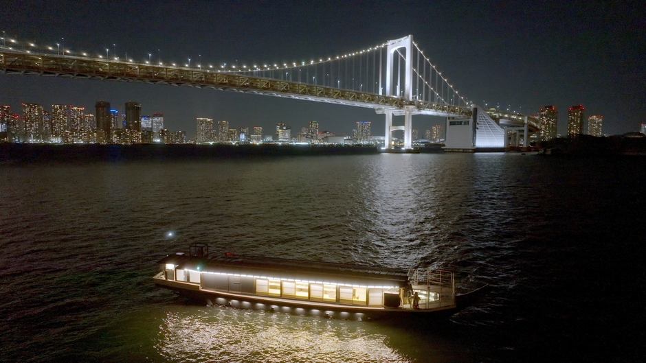 屋形船「鮨 おりがみ」　運航イメージ(3)