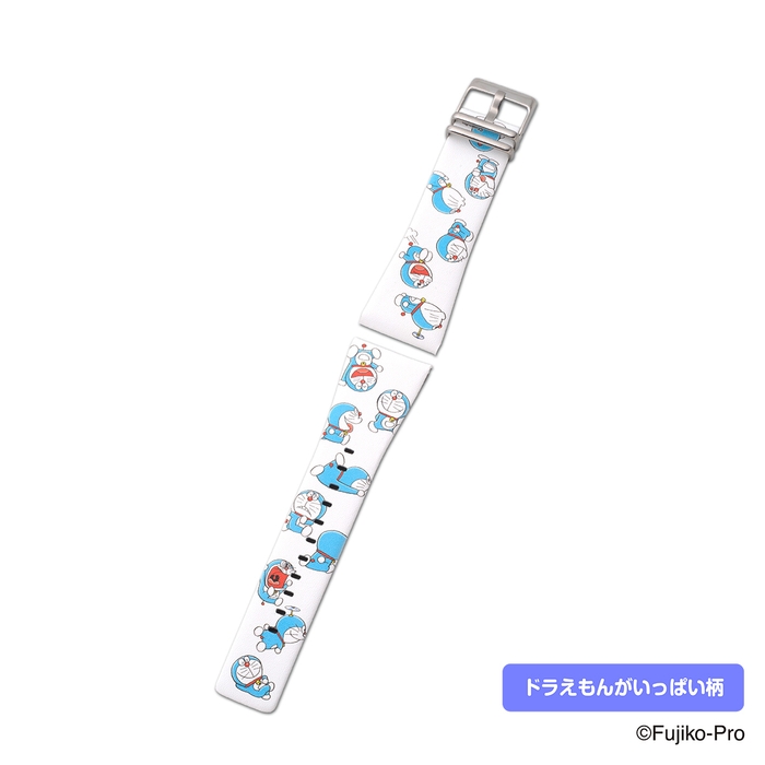 腕時計ベルト ドラえもんがいっぱい柄