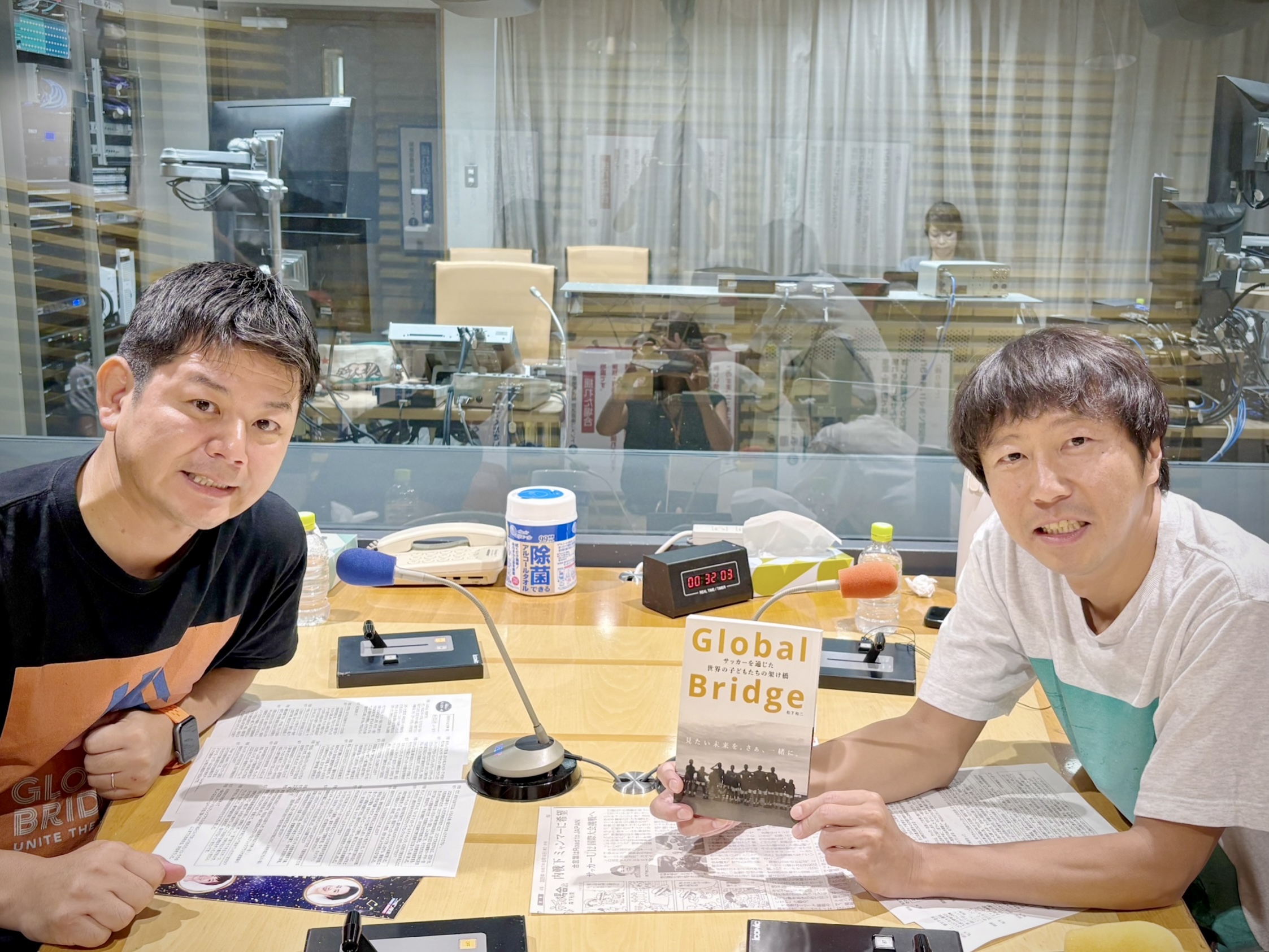 スポーツの日にニッポン放送ラジオ「阿部亮のNGO世界一周」出演