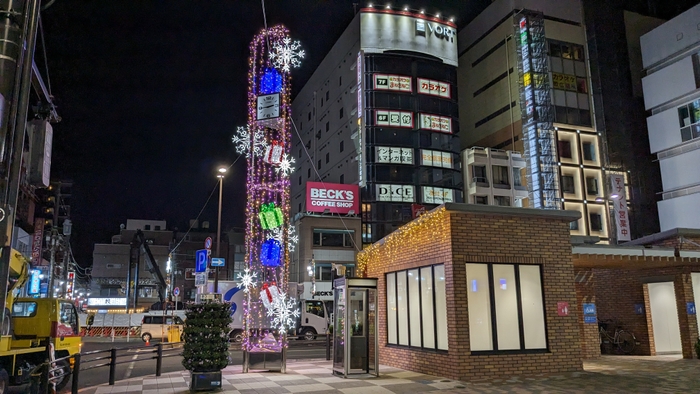 JR新小岩駅南口駅前広場（交通島）