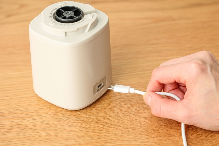 使いやすいUSB充電