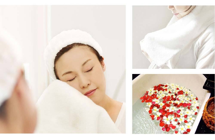 今治タオル 雲の上の肌触り 白雲 フェイス タオル 赤ラッピング付き 6