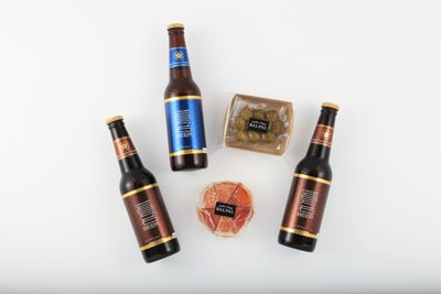 ダークエール&ペールエール&BALPALペアリングおつまみ2種