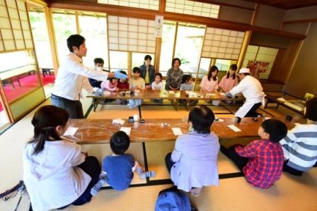 菓子作り教室の様子