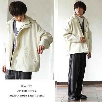 MinoriTY SELECT メルトンドルマンBIGマウンテンパーカー