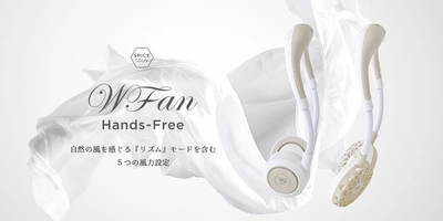猛暑とマスク生活で熱中症が急増中　 暑さ対策ハンズフリー扇風機の販売数が累計200万台を突破！