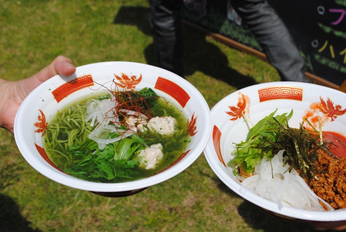 地元の素材を活かしたメニュー2