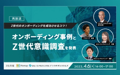 【動画セミナー】オンボーディング事例とZ世代意識調査を発表