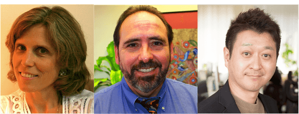 ※左からBoston Behavioral Medicineのキム博士、アマロ博士、ジョリーグッド代表取締役 上路健介