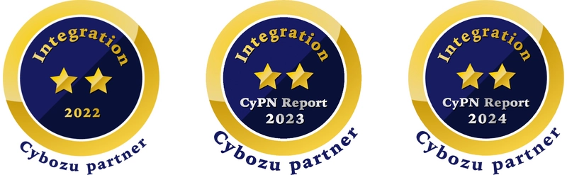 クロス・ヘッド、Cybozu Partner Network Report 2024 で２つ星を獲得 ～インテグレーション部門で３年連続２つ星～