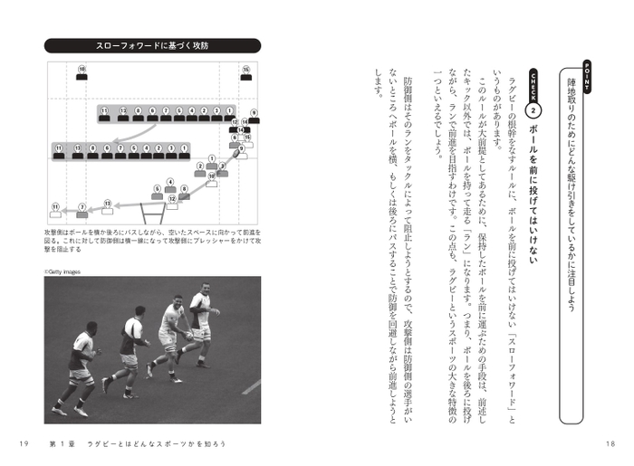 第１章　ラグビーとはどんなスポーツかを知ろう②