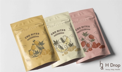 【H Drop Japan】業界初 新商品［CBD BITES］最新情報。 ６月５日から販売価格 値下げのお知らせ。