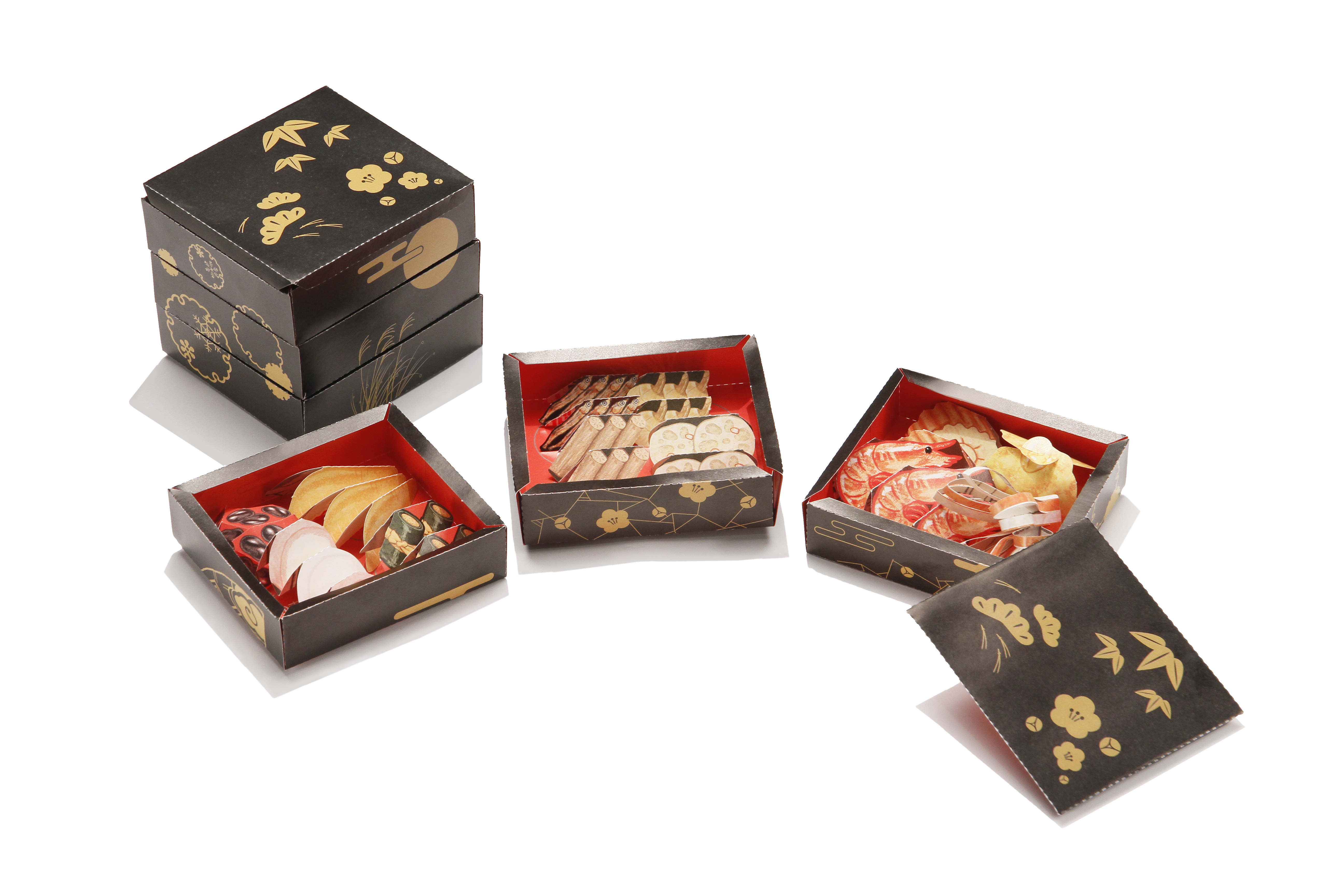 お節のペーパークラフトを活用した「おせち」を学ぶ食育活動 全国の学童保育施設・保育園466カ所で実施