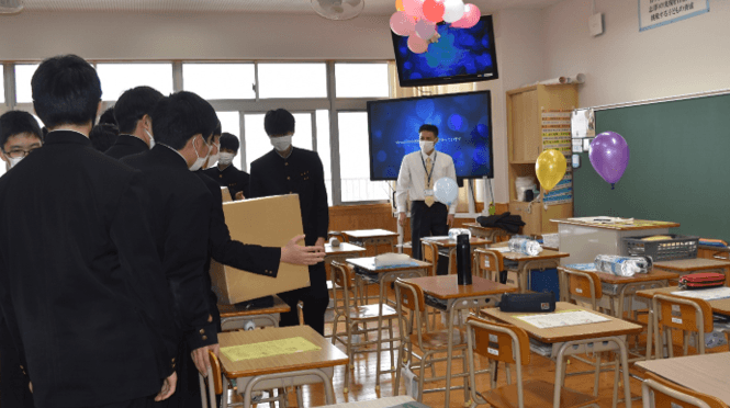 令和5年度(2023年度)に実施した出張講義の様子