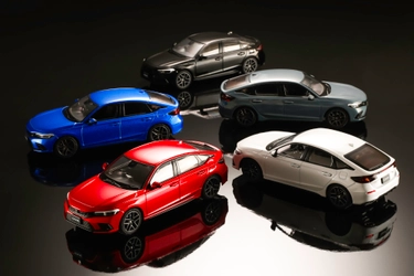 11代目となる新型ホンダ シビックの1/43(約10cm) スケールミニカーが登場 　2021年9月3日より予約受付開始