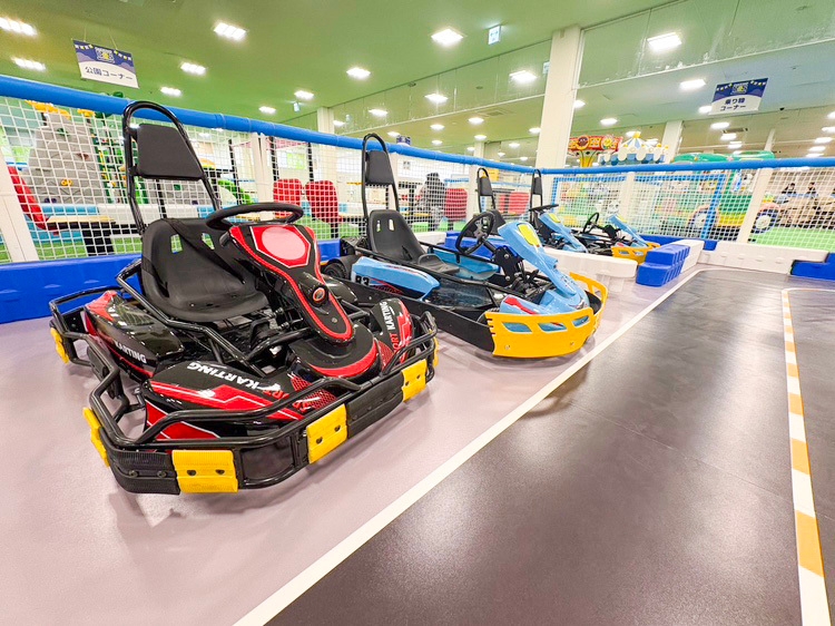 初導入の電動カートコーナー!