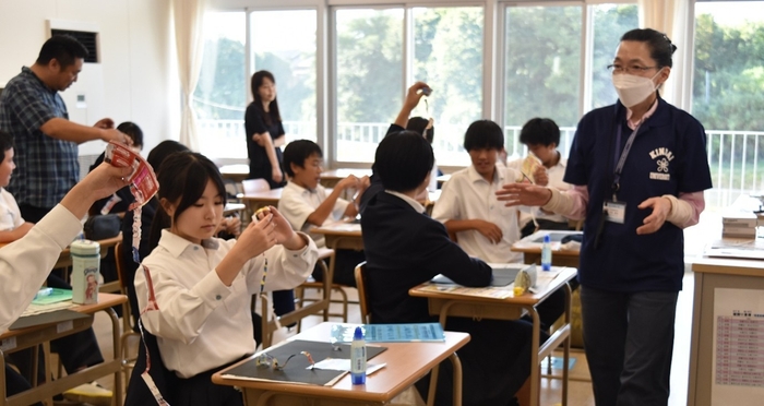 令和6年（2024年）に実施した出張講義の様子