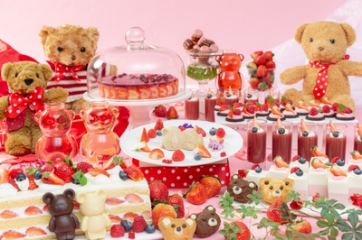 Teddy’s Strawberry Lab「いちごスイーツビュッフェ」　イメージ