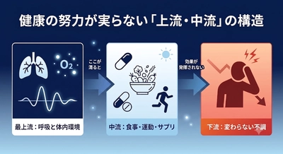 食事に気をつけて、運動もしているのに──なぜ健康になれないのか
医学が語らない“見えない構造”を睡眠呼吸研究家が明かす