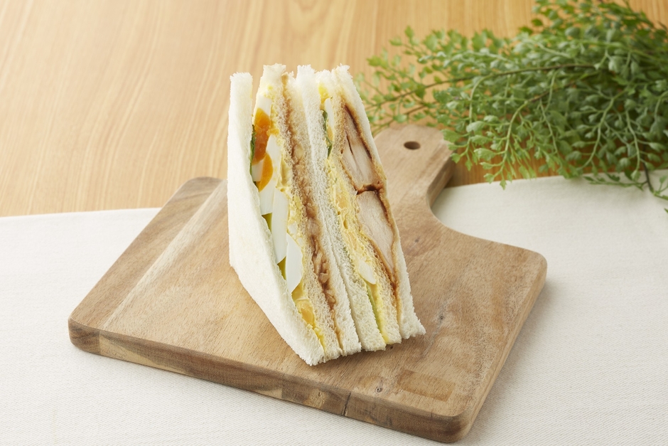 照焼きチキンとさまごサンドゆで卵2.0倍(画像はイメージです。