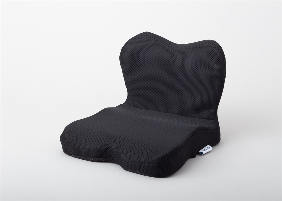 チェアクッション　商品画像ブラック