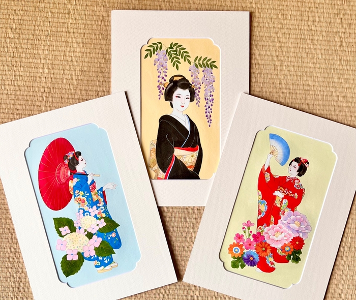 3枚の描き下ろしデザイン