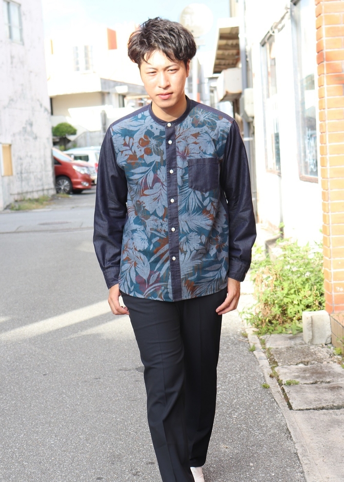 フロートブルーム×デニム L/S