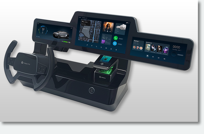 オートモーティブコックピットデモ