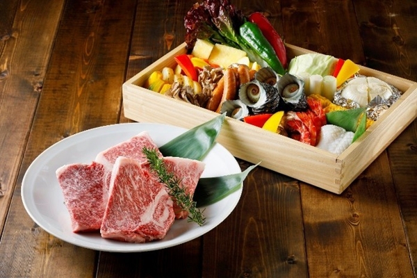 ▲淡路島を代表する、山と海の極上の素材を堪能