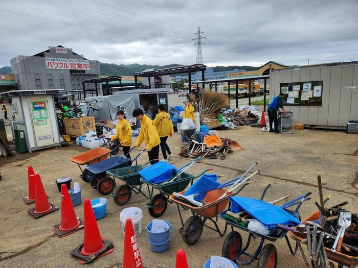 ２日目の活動前の準備