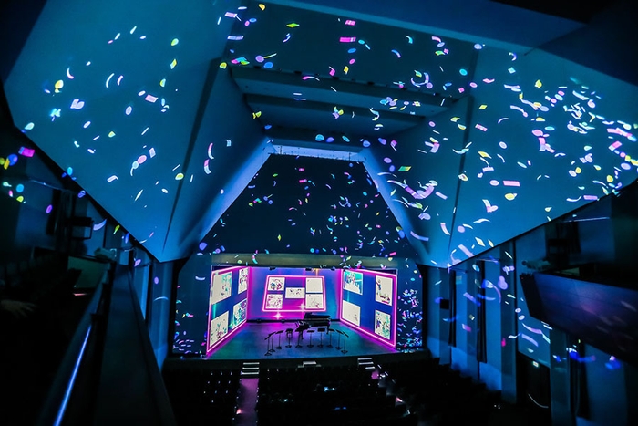 270度マッピング 飛行船シアター