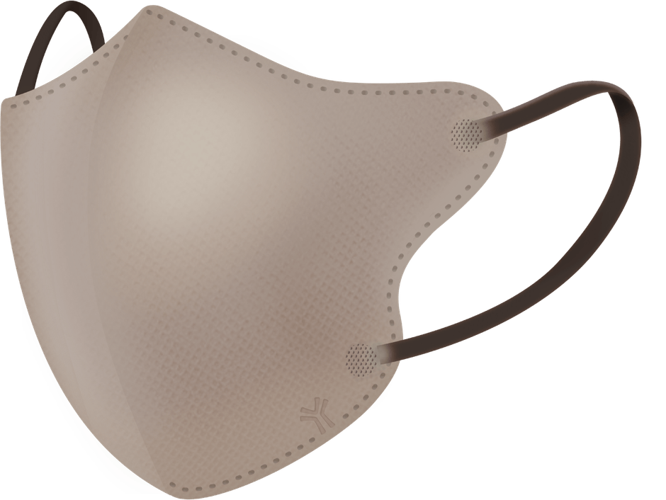 マスク本体_グレージュ