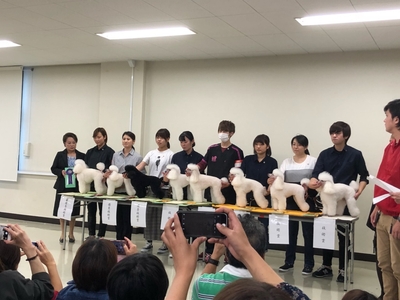 JKC2018年中国ブロックトリミング競技会の入賞者