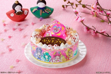 ひなまつりは新プリキュアのキャラデコケーキでお祝い！ 2月スタート「スター☆トゥインクルプリキュア」のケーキ