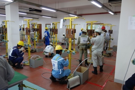 常石集团(舟山)造船有限公司:结线比赛