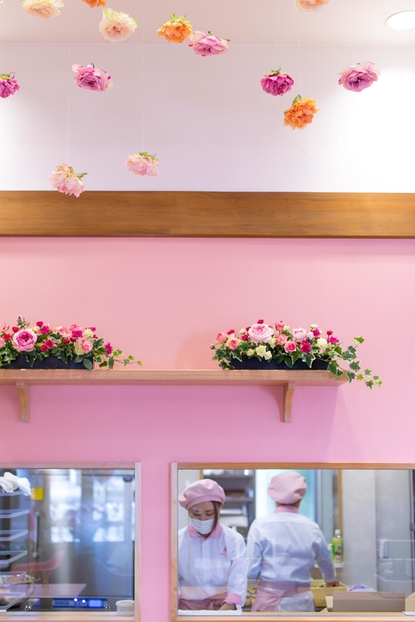 店内の工房で毎日プリンを手作り