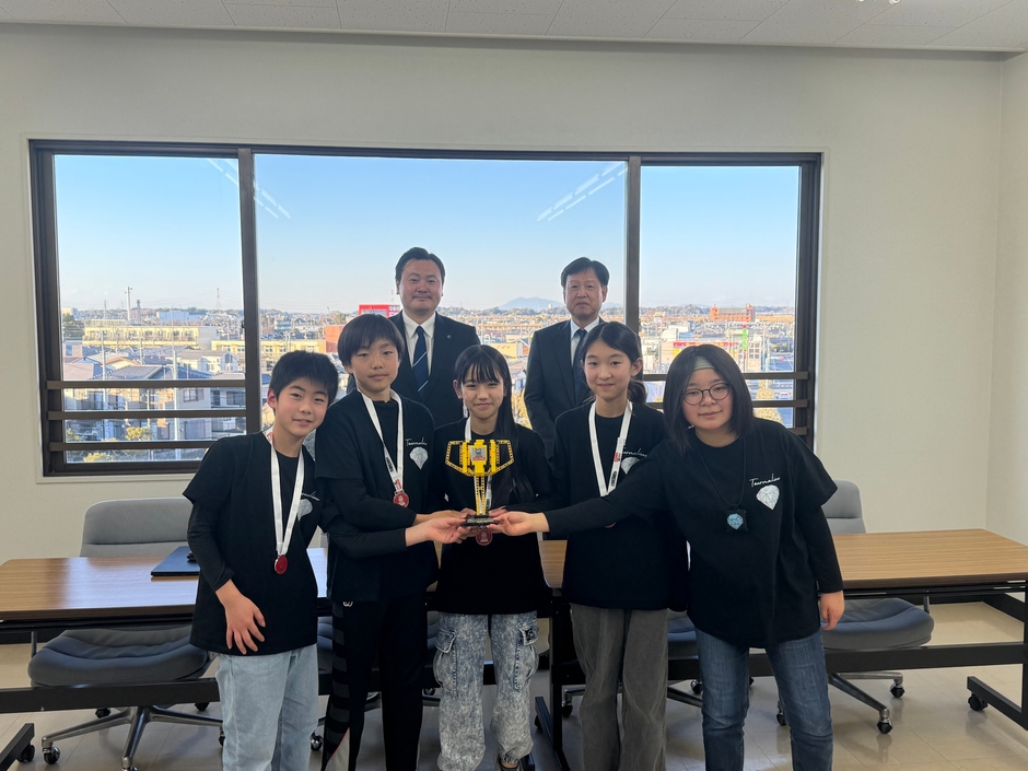 全国大会後の市長表敬訪問