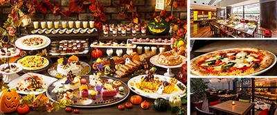 焼きたてデザートピッツアやハロウィンカラードルチェが勢ぞろい 9・10月限定「ハロウィン ドルチェビュッフェ」 2019年10月27日(日)まで　ラ・パランツァにて開催中