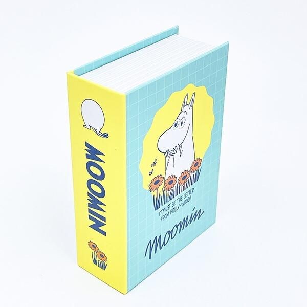 ムーミンのインテリアはナチュラルでおしゃれな世界観が魅力的すぎる。ブック型ボックスで見せる収納を楽しみませんか？