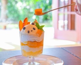 近大マンゴーのトロピカルシャインパフェ