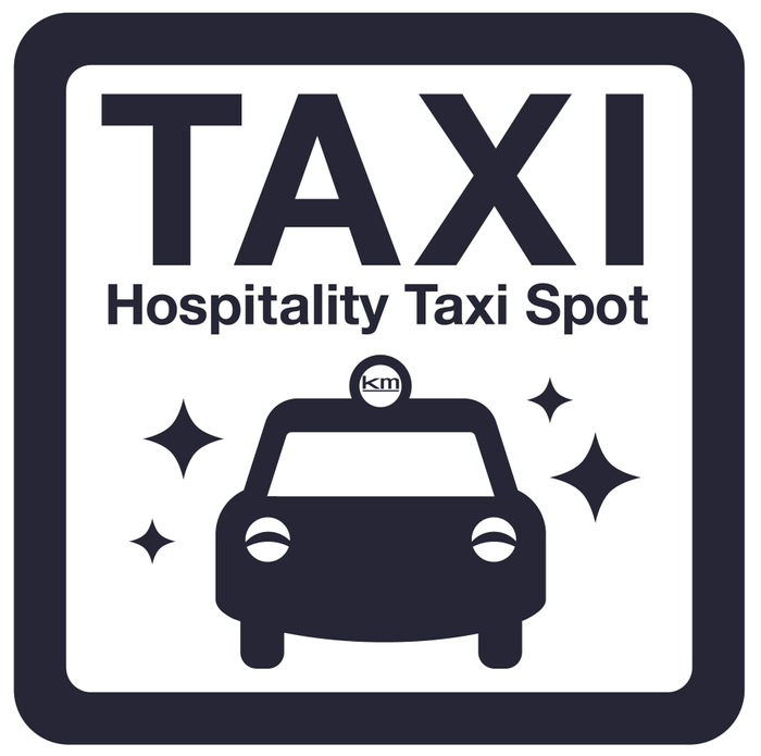 非喫煙ドライバーのみ入構可能なタクシー乗り場「Hospitality Taxi Spot」