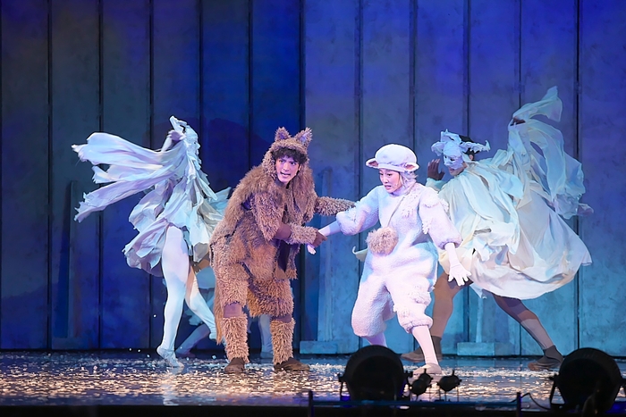 音楽劇「あらしのよるに」 撮影:青木 司