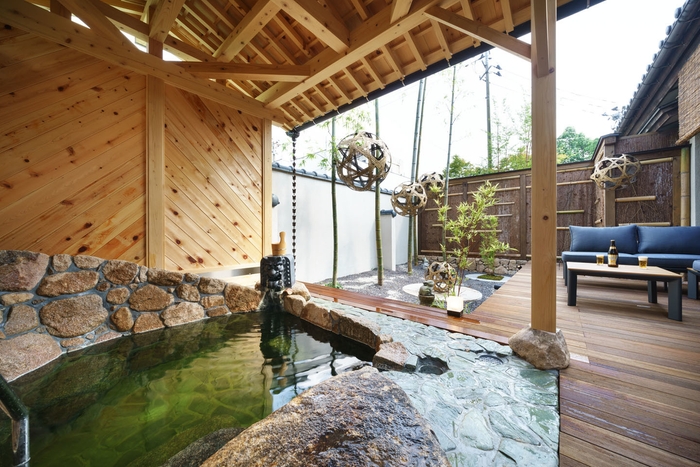~竹径~露天風呂付客室 昼 (1)