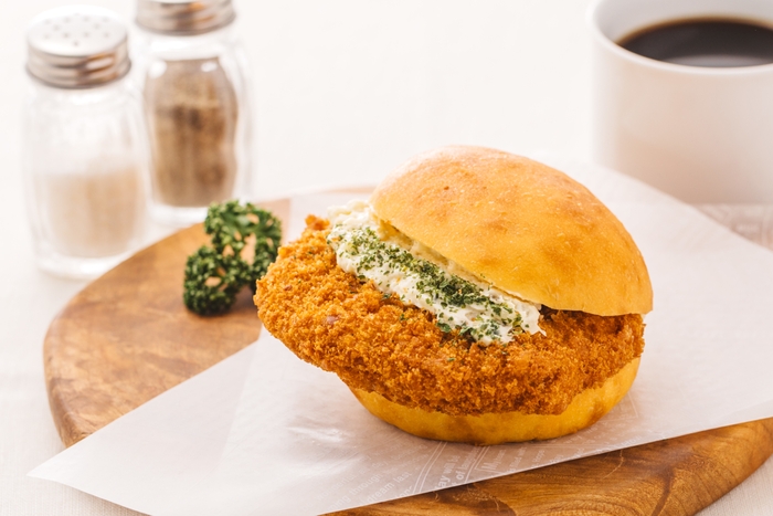 糖質制限ハムカツバーガー