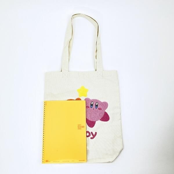 カービィのデザイン性と機能性が優れた便利トート