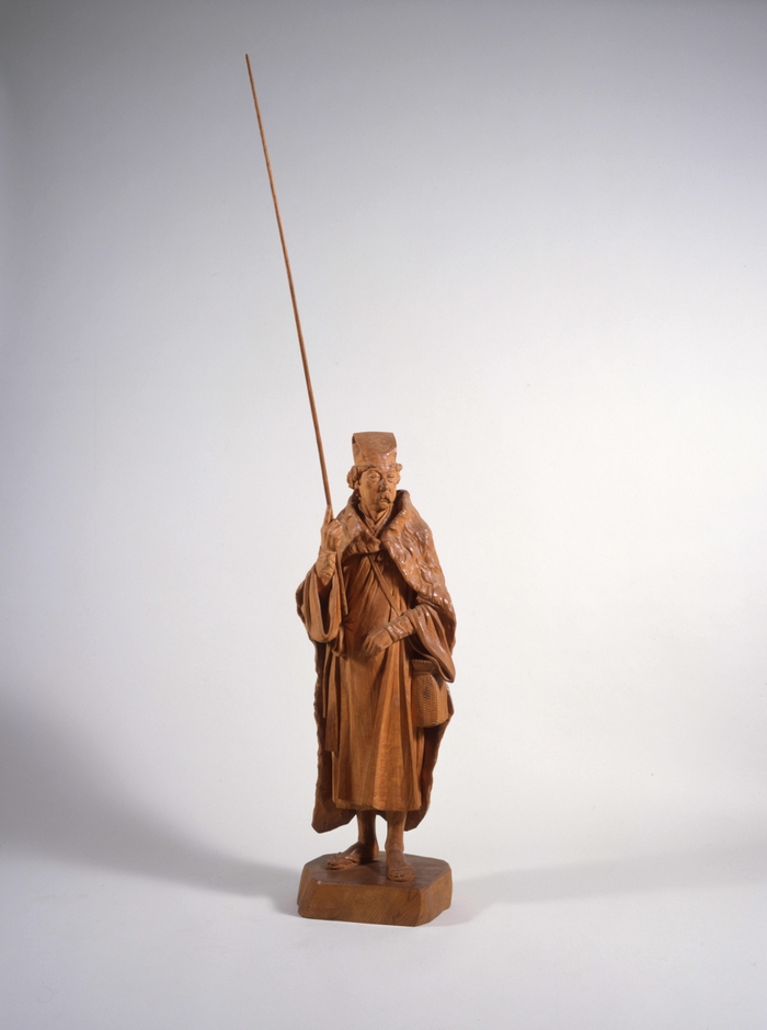 平櫛田中「五浦釣人」東京藝術大学蔵